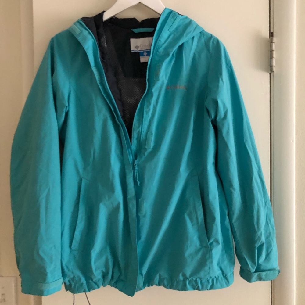 Columbia zip up Rain-jacket